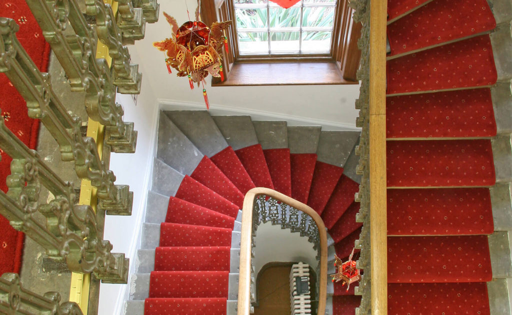 Abden House stairway