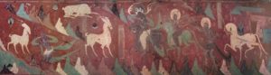 Nine coloured Deer