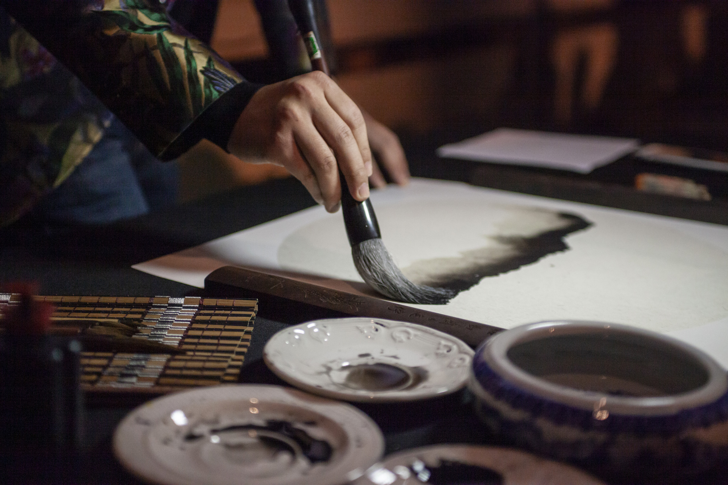 Chinese Brush Painting Workshop – Scottish Landscape (Outdoor Painting)